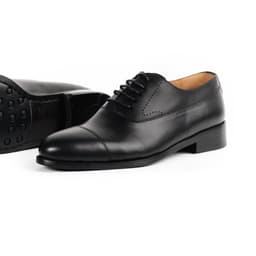 Thumbnail Giày Tây Cao Cấp TONKIN CAPTOE OXFORD - OF07 - Da Bò Ý Lót Trong Da Bò Mộc - Thương hiệu Be Classy 4