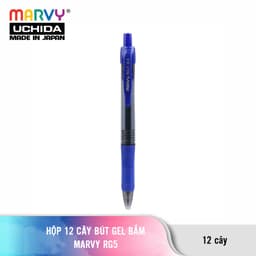 Thumbnail Hộp 12 cây Bút gel bấm Marvy Uchida RG5 ngòi 0.5mm 2