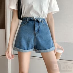 Thumbnail Quần Short Jean Ống Rộng Thời Trang Mùa Hè Hàng Mới 2