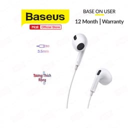 Thumbnail Tai nghe có dây chân cắm Type-C Baseus Encok C17 tích hợp Micro dài 1.1M cho Android/Samsung/IP15pro/15promax/16pro 1