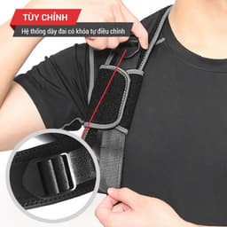 Thumbnail Đai chống gù lưng nữ, nam cao cấp GoodFit chất liệu bền, thoáng khí, định hình cột sống GF712P 4
