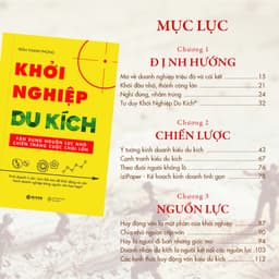 Thumbnail Sách - Khởi Nghiệp Du Kích (Tái Bản) - Kinh Doanh Ít Vốn - Vận Dụng Nguồn Lực Nhỏ Chiến Thắng Cuộc Chơi Lớn 4