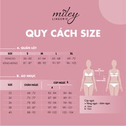 Thumbnail "New"Quần lót ren nữ MILEY LINGERIE FLS01003 4