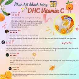 Thumbnail Viên uống Vitamin C DHC Nhật Bản gói 60 viên / 180 viên hỗ trợ sáng da, giảm vết thâm và tăng cường sức đề kháng 4