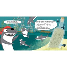 Thumbnail Sách - Bí Kíp Sinh Tồn Của Loài Cá Mập Chân Chính - khoa học cho bé - Crabit Kidbooks 2