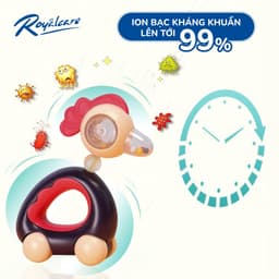 Thumbnail Bộ đồ chơi xúc xắc 8 món gặm nướu, lục lạc cao cấp cho bé RoyalCare 822-493-S8 đáng yêu, an toàn, âm thanh vui tai 2