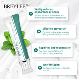Thumbnail Kem xóa sẹo BREYLEE 30g hỗ trợ giảm sẹo mụn xóa vết rạn làm trắng da 2