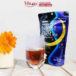 Thumbnail Trà giảm cân đêm Night Diet Tea Orihiro Nhật Bản 24 gói/túi và 40 gói/túi 3