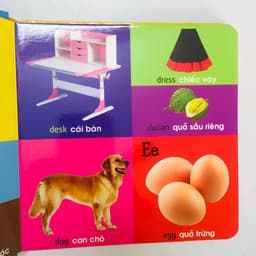Thumbnail Sách – 101 First Words 101 Từ Đầu Tiên: Thực vật - Giao thông - Bảng chữ cái - Hình dạng màu sắc - Đồ dùng thân thiết 4