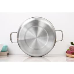 Thumbnail Bộ nồi inox 1 đáy Fivestar H.T cook HT-06DN 3 món nắp inox dùng được bếp từ , gas , hồng ngoại 2