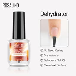 Thumbnail Rosalind Nail Dehydrator Primer Air Dry Bright Cho Nail Art Design LED / Đèn UV 2