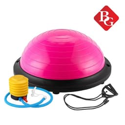 Thumbnail {PINK 46x20} BG bóng YOGA bóng tập thể lực thăng bằng BALL BALANCE Bosu_ĐƯỜNG KÍNH :46CM. 1