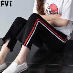 Thumbnail Quần Dài Ống Loe Phong Cách Năng Động Thời Trang Cho Phụ Nữ 1