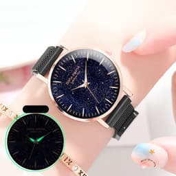 Thumbnail Đồng Hồ Đeo Tay XIAOYA 1306 Dây Kim Loại Nút Bấm Từ Tính Dành Cho Nữ 4