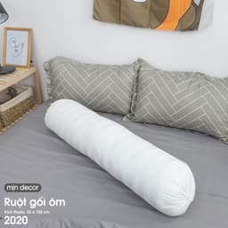 Thumbnail Ruột Gối Ôm Cotton Mịn Decor, Ruột Ôm Bông Gòn Mềm Mại, Kích Thước 35x100cm 4