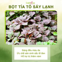 Thumbnail Bột tía tô nguyên chất hữu cơ Dalahouse 60g công nghệ sấy lạnh đạt chuẩn Châu Âu 2