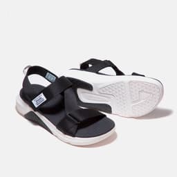 Thumbnail Giày Shondo Sandals F7 Racing F7R0010 đế trắng phối đen quai đen 2
