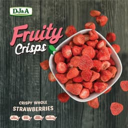 Thumbnail Dâu tây sấy giòn DJ&A 25g - Bổ sung vitamin C - Ăn vặt văn phòng - Tốt cho sức khỏe - Trái cây sấy Úc - Dâu Tây Sấy 4
