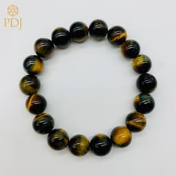 Thumbnail Vòng tay đá mắt hổ vàng nâu PDJ - Kèm hộp đựng cao cấp - Trang sức PDJ - PD0029 2