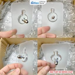 Thumbnail Miếng Dán Tường Đinh Vít Treo Tường Siêu Chắc MIFAN - Treo Giá Kệ, Tranh Ảnh Trên Tường Không Cần Khoan Đục - Keo Dày 2