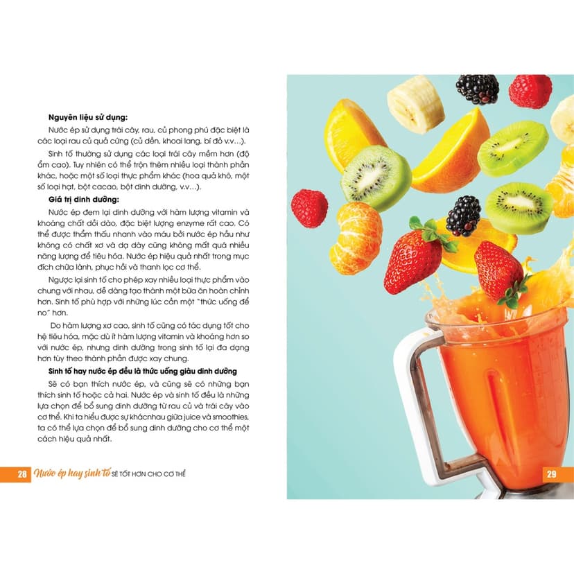 Ảnh Sách - Nước Ép Từ Thiên Nhiên Tăng Cường Sức Đề Kháng Với Juice - 50 Công Thức Nước Ép Xanh Cho Sức Khỏe Vàng (VT) 3