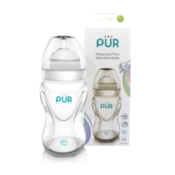 Thumbnail Combo Bình sữa cổ rộng Pur Advanced Plus 250ml (có sẵn núm M 3-6th) + núm lẻ size L 3