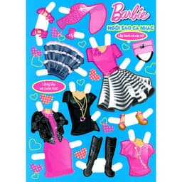 Thumbnail Sách Ghép Hình Barbie Thủ Công Dựng Hình Thời Trang Ngôi Sao Ca Nhạc 4