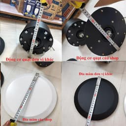 Thumbnail Quạt trần đèn led trang trí nhà cửa chung cư có đèn SuperVilighting 4