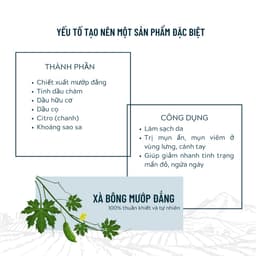 Thumbnail Xà Bông Sinh Dược Thiên Nhiên Mướp Đắng DEGO PHARMA 100G Tẩy Tế Bào Chết, Sáng Da, Cải Thiện Làn Da 3
