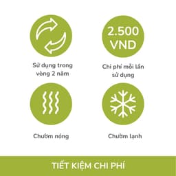 Thumbnail Túi Chườm Nóng Thảo Dược Hapaku Giảm Đau Lưng Hông Dùng Lò Vi Sóng, Thư Giãn, Thải Độc Cơ Thể 4