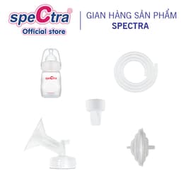 Thumbnail Bộ Phụ Kiện Tiêu Chuẩn Dành Cho Máy Hút Sữa Spectra (Phễu Size 16/20/24/28) 1