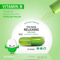Thumbnail Combo 10 Mặt nạ giúp thư giãn và phục hồi da mệt mỏi BNBG Vita Genic Relaxing Jelly Mask (Vitamin B) 30mlx10 3
