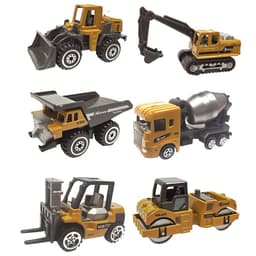 Thumbnail Đồ chơi xe công trình xây dựng bằng kim loại KAVY gồm 6 xe có thể trang trí 1