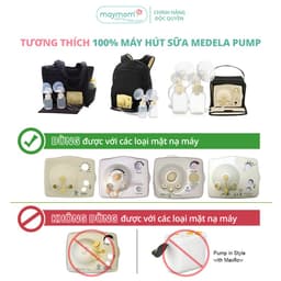 Thumbnail Dây Hút Sữa Medela Pump Sản Xuất bởi Maymom, Không Chứa BPA, An Toàn 100%, Vệ Sinh Dễ Dàng 3