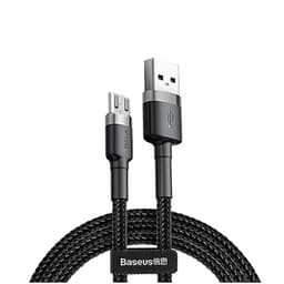 Thumbnail Cáp sạc Baseus Cafule Micro USB hỗ trợ cho các dòng Androi, sạc nhanh 2.4A/1.5A/2A dài 1m/2m/3m dây bọc dù chống đứt 3
