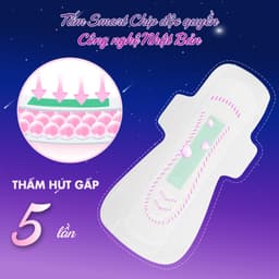 Thumbnail Băng vệ sinh thảo dược D&C ban đêm 33.8cm Combo 6 gói 3
