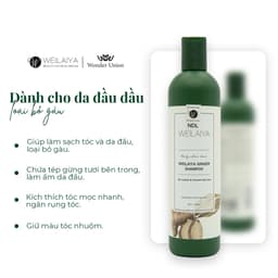 Thumbnail Dầu gội gừng trắng ngăn rụng và kích mọc tóc Weilaiya Ginger Shampoo 400ml 3