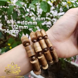 Thumbnail Vòng Tay Trầm Hương Trụ Trúc 10mm Trầm Tốc Việt - MTH JEWELRY 4