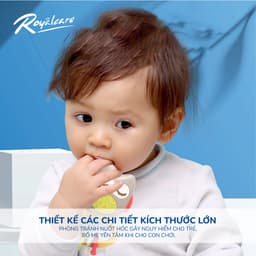 Thumbnail Xúc xắc cho bé gặm nướu an toàn cao cấp 8 món an toàn có hộp đựng RoyalCare S8 4