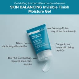 Thumbnail Kem dưỡng ẩm kiểm soát dầu Paula’s Choice Invisible Finish Moisture 60ml 2