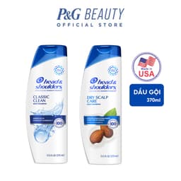 Thumbnail Dầu Gội Sạch Gàu HEAD & SHOULDERS Mỹ Sạch Sâu/ Dành Cho Da Đầu Khô - Chai 370ML 2