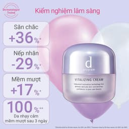 Thumbnail Kem dưỡng da ngăn ngừa lão hóa Vitalizing Cream dProgram 45g 3