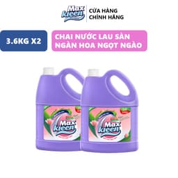 Thumbnail Combo 2 Chai Nước Lau Sàn MaxKleen Ngàn hoa ngọt ngào 3.6kg/chai 2