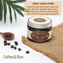 Thumbnail Tẩy Da Chết Body Mộc An Chiết Xuất Cafe Giúp Làm Sạch Sâu, Sáng Da Coffee & Rice 250g 4