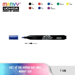 Thumbnail Bút Vẽ Vải Không Bay Màu Marvy Uchida 530 ngòi cọ 3