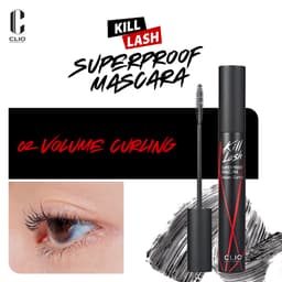 Thumbnail Mascara Làm Cong Mi, Chống Trôi Clio Kill Lash Superproof Mascara 7g 3
