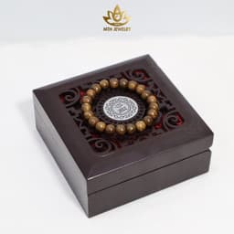 Thumbnail Vòng tay Trầm Hương MTH JEWELRY Hạt Tròn Đơn Size 8mm (Nữ) 1