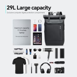 Thumbnail Ba lô du lịch MARK RYDEN sức chứa lớn có cổng sạc USB tiện lợi 3