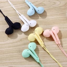 Thumbnail Tai nghe Vitog siêu trầm kiểu két tai có dây giắc cắm 3.5mm màu sắc macaron 3