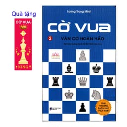 Thumbnail Sách-Combo 2 cuốn CỜ VUA, VÁN CỜ HOÀN HẢO (Tập 2), CHIẾN THUẬT: KỸ THUẬT TÁC CHIẾN (tập 3), tặng bookmark và Sổ ghi chép 2